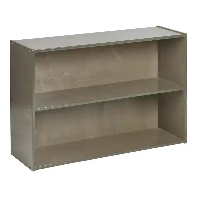 ECR4Kids Streamline 2-Shelf Single-Sided Storage Cabinet, 24in, Classroom Furniture