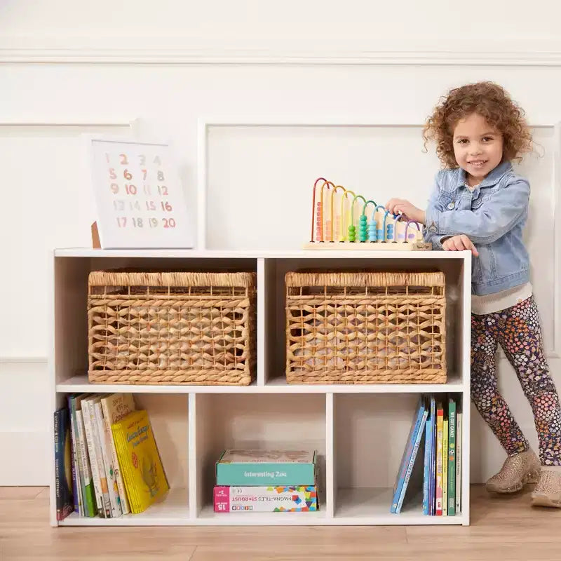ECR4Kids Streamline 5-Compartment Single-Sided Storage Cabinet, 24in, Kids Furniture