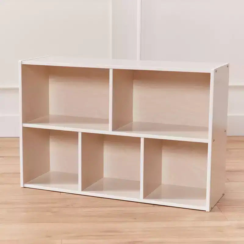 ECR4Kids Streamline 5-Compartment Single-Sided Storage Cabinet, 24in, Kids Furniture