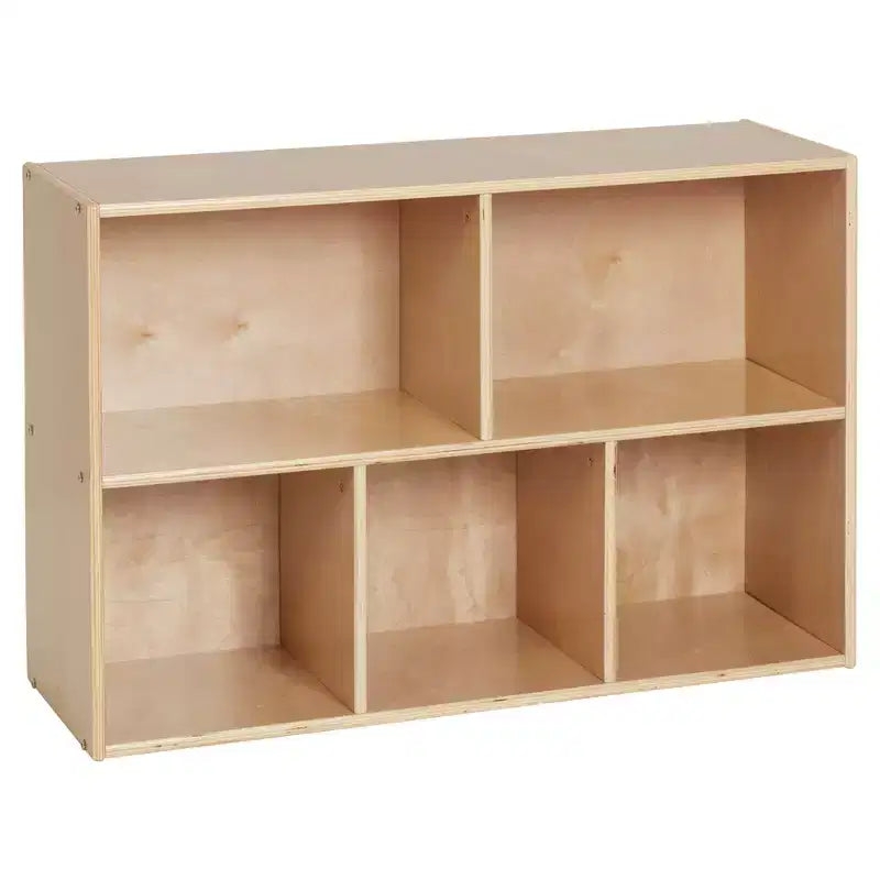 ECR4Kids Streamline 5-Compartment Single-Sided Storage Cabinet, 24in, Kids Furniture