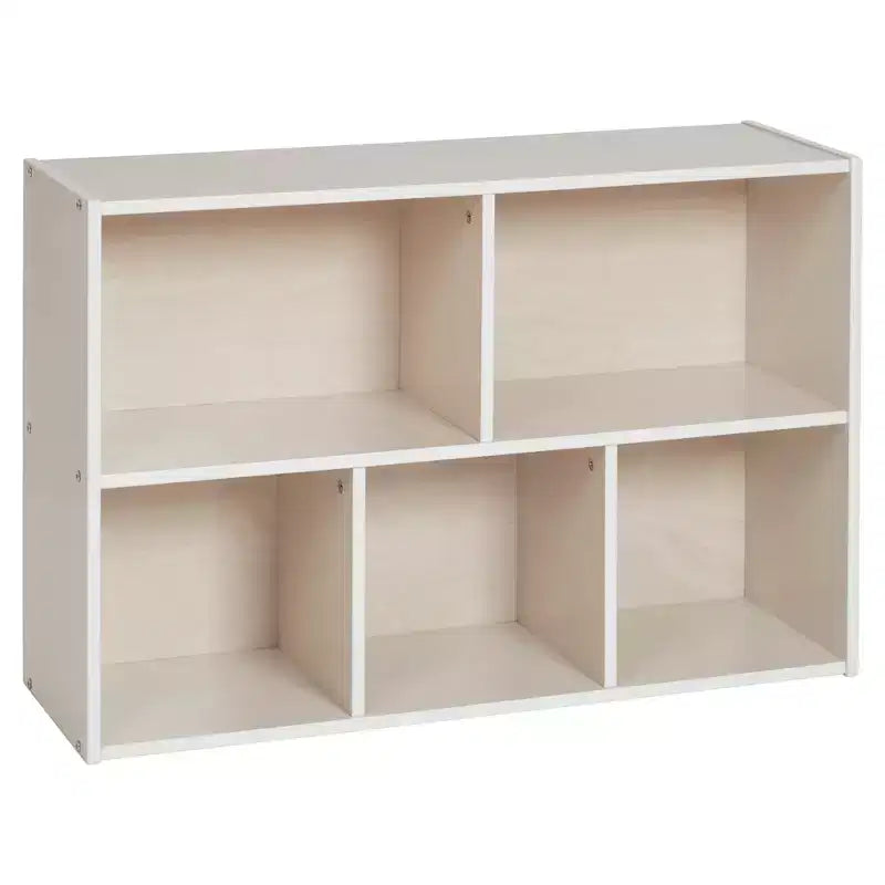 ECR4Kids Streamline 5-Compartment Single-Sided Storage Cabinet, 24in, Kids Furniture