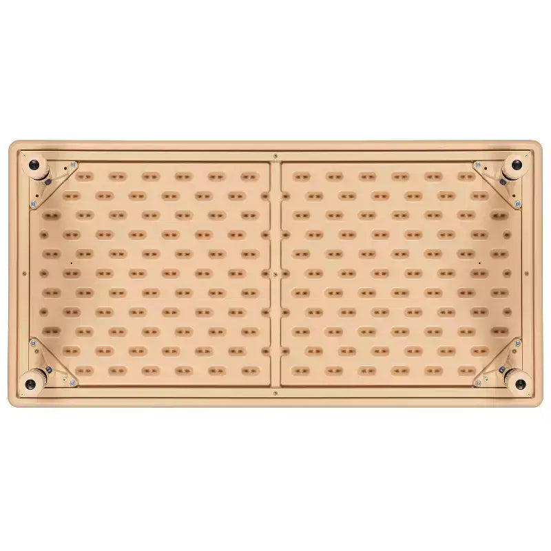 Table d'activités rectangulaire en plastique Emma et Oliver 24L x 48P réglable en hauteur