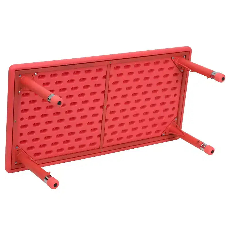 Table d'activités rectangulaire en plastique Emma et Oliver 24L x 48P réglable en hauteur