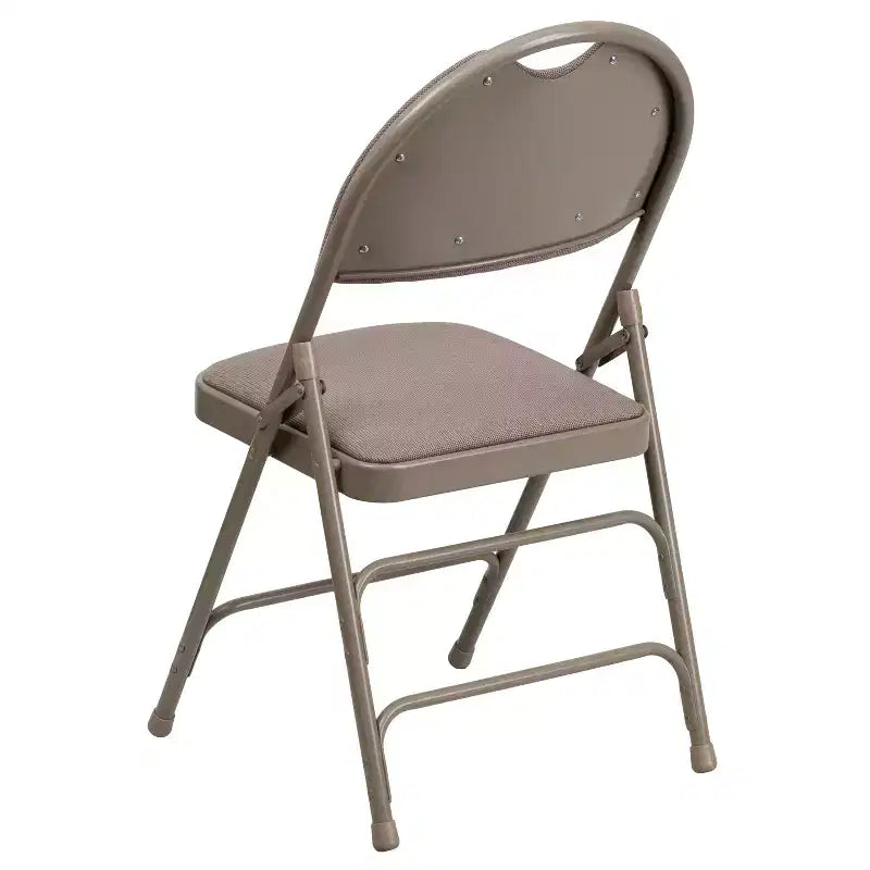 Emma and Oliver 4 Pack Home & Office Easy-Carry Party Events Padded Folding Chair