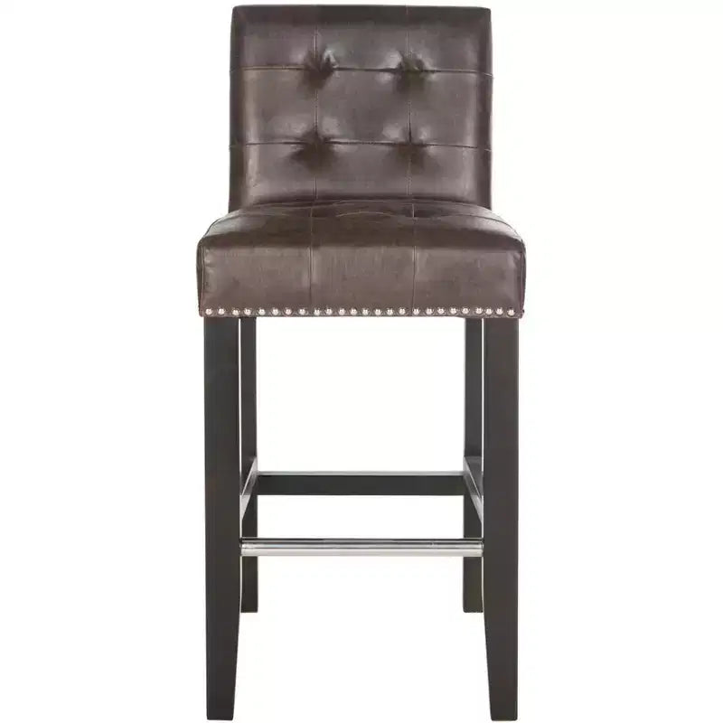 Thompson 23.9 Counter Stool with Silver Nail Heads - Safavieh