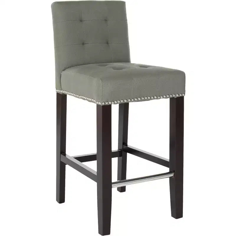 Thompson 23.9 Counter Stool with Silver Nail Heads - Safavieh