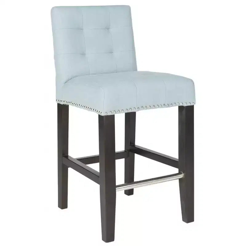 Thompson 23.9 Counter Stool with Silver Nail Heads - Safavieh