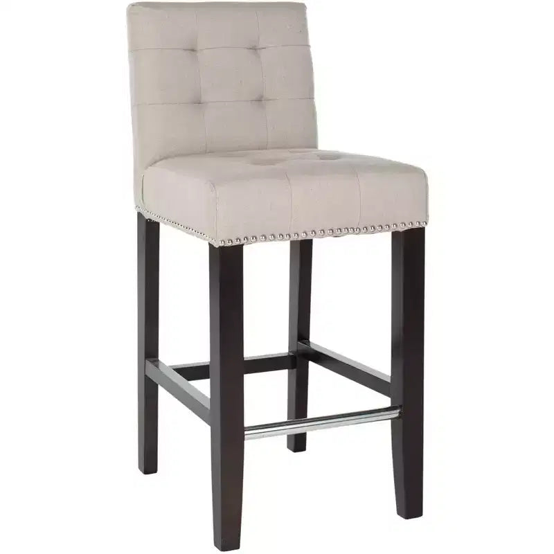 Thompson 23.9 Counter Stool with Silver Nail Heads - Safavieh