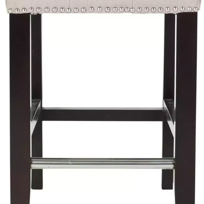Thompson 23.9 Counter Stool with Silver Nail Heads - Safavieh