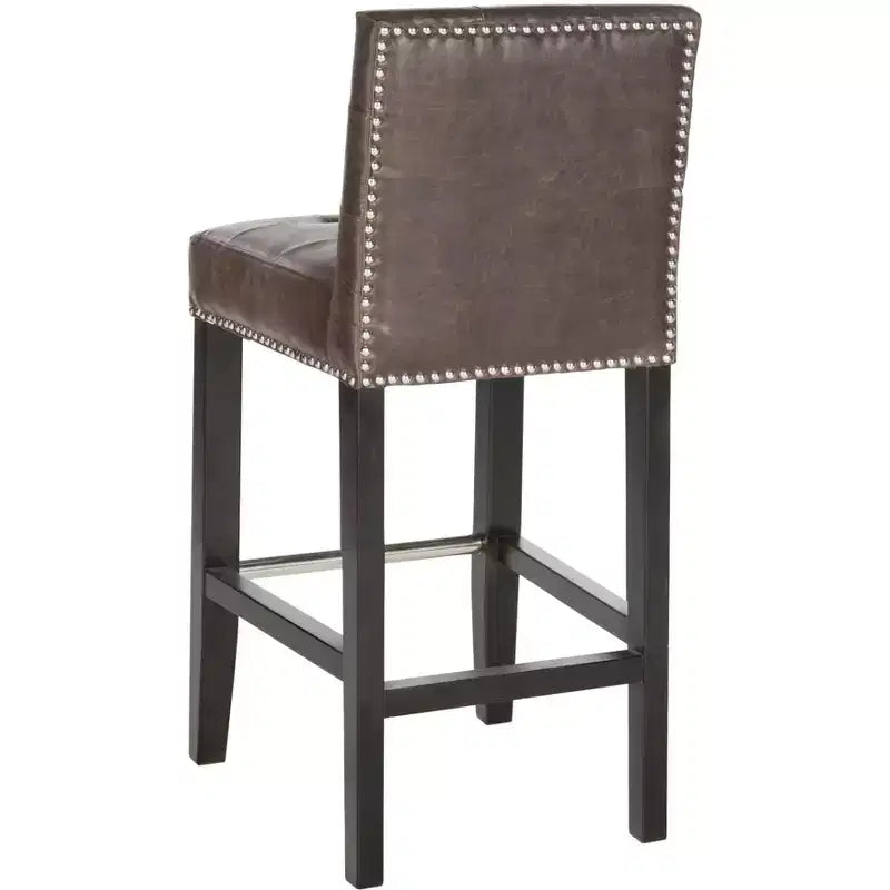 Thompson 23.9 Counter Stool with Silver Nail Heads - Safavieh
