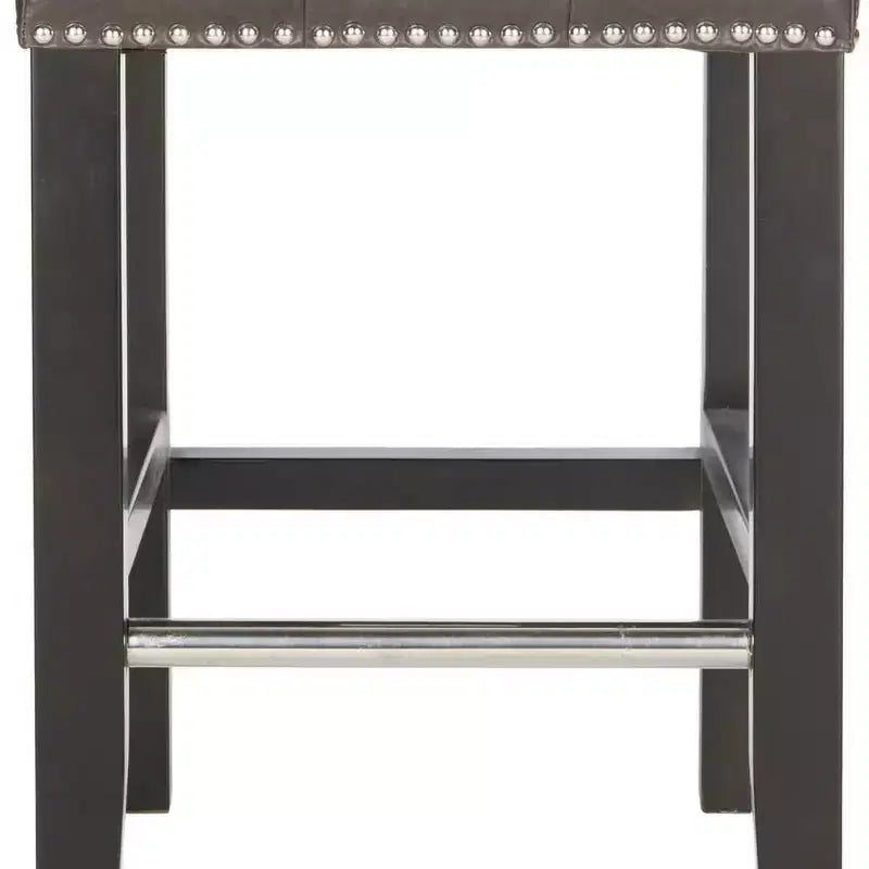 Thompson 23.9 Counter Stool with Silver Nail Heads - Safavieh