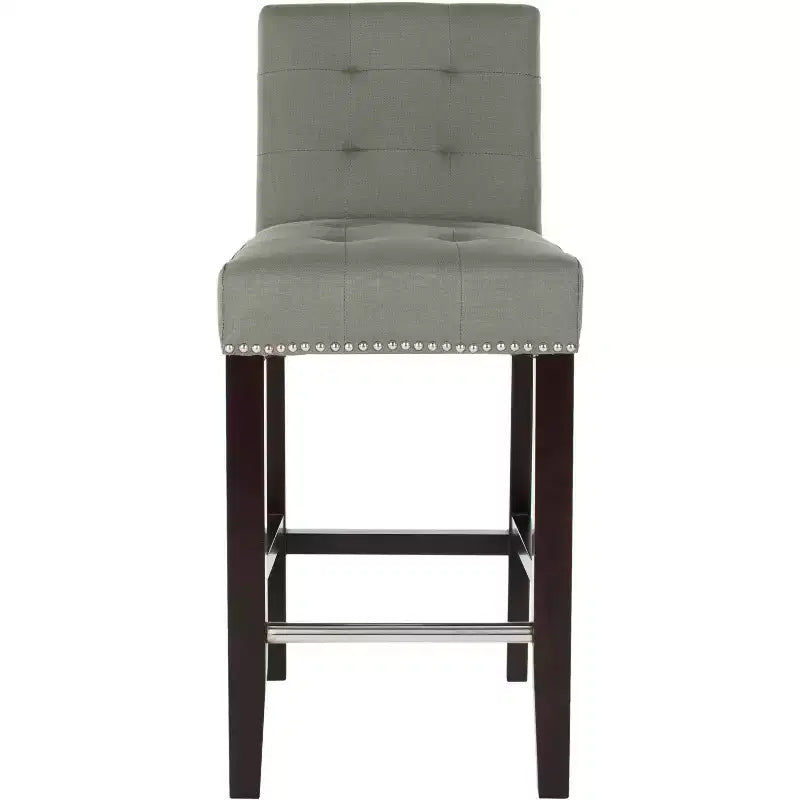 Thompson 23.9 Counter Stool with Silver Nail Heads - Safavieh
