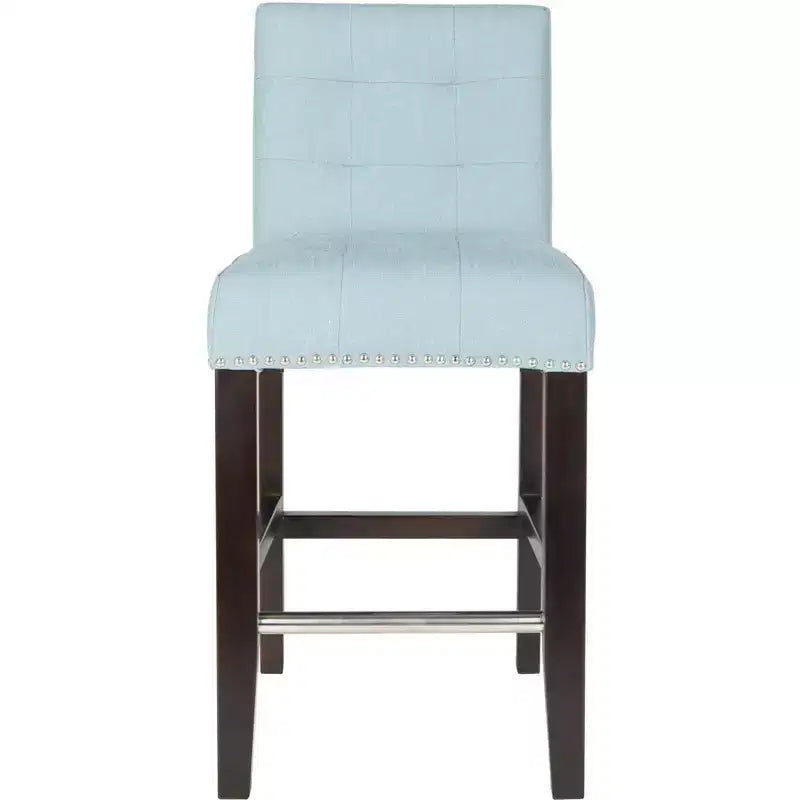 Thompson 23.9 Counter Stool with Silver Nail Heads - Safavieh
