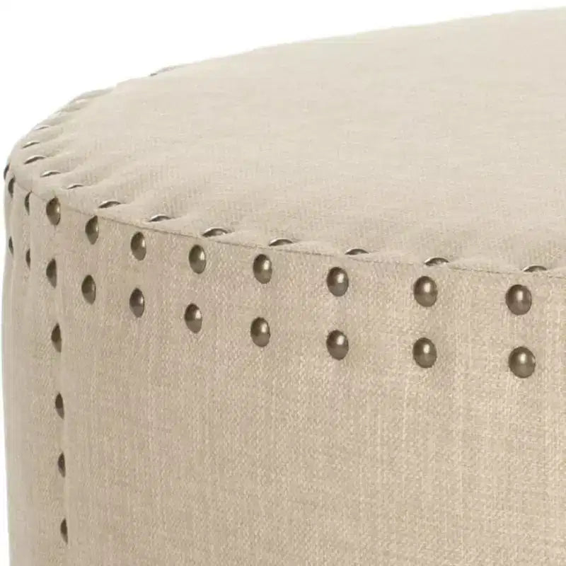Pouf touffeté Sherri - Beige
