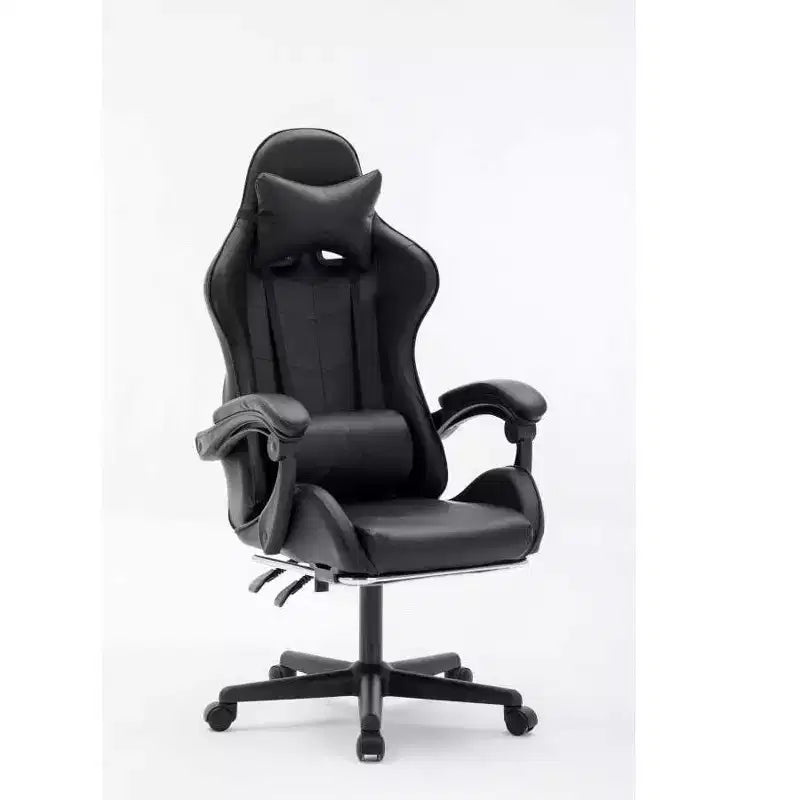 MPM Ergonomic Gaming Chair with Height Adjustable, Headrest and Lumbar Support Swivel Chair, 250lbs Weight Capacity, For Working, Studying and Gaming