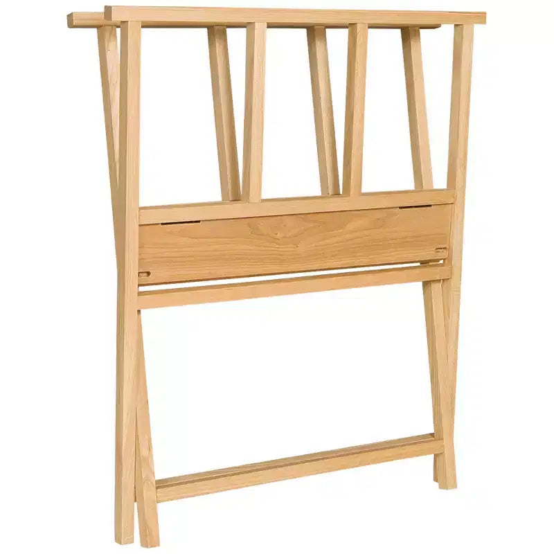 Creative Mark Folding Wood Large Print Rack - Perfect for Display of Canvas, Art, Prints, Panels, Posters, Art Gallery Shows, Storage Racks