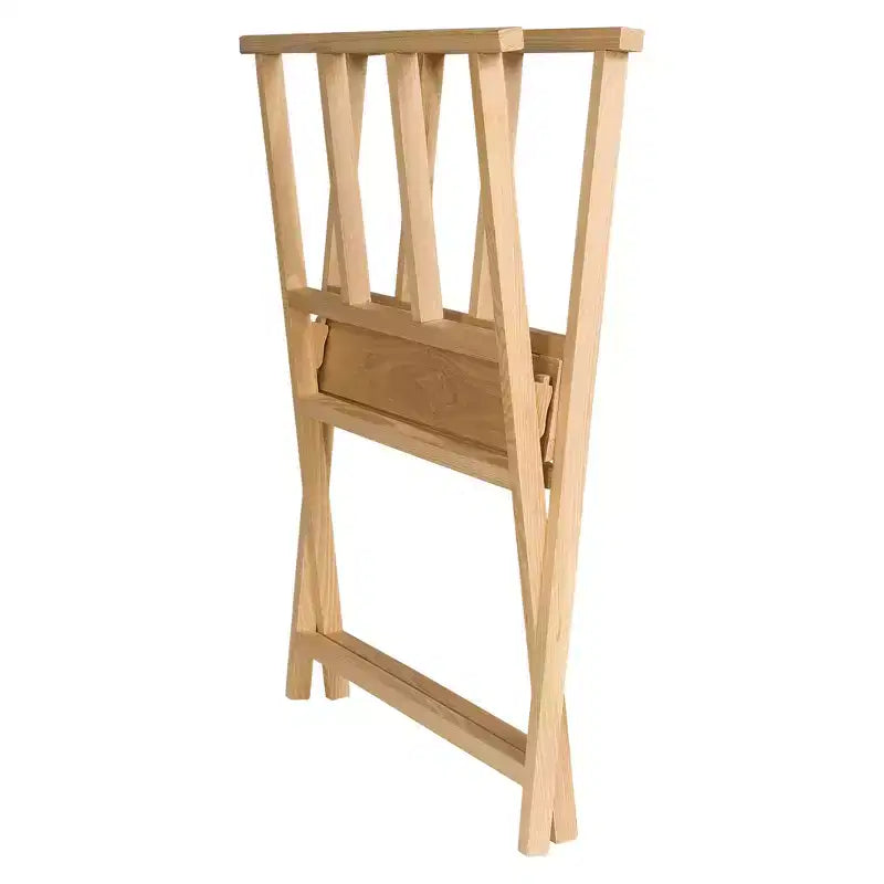 Creative Mark Folding Wood Large Print Rack - Perfect for Display of Canvas, Art, Prints, Panels, Posters, Art Gallery Shows, Storage Racks