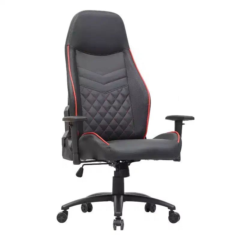 24/7 Shop At Home Ansar Diamond Stitched Faux Leather Gaming Chair