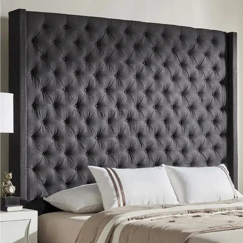 Naples Button-tufted Wingback Headboard only by iNSPIRE Q Artisan