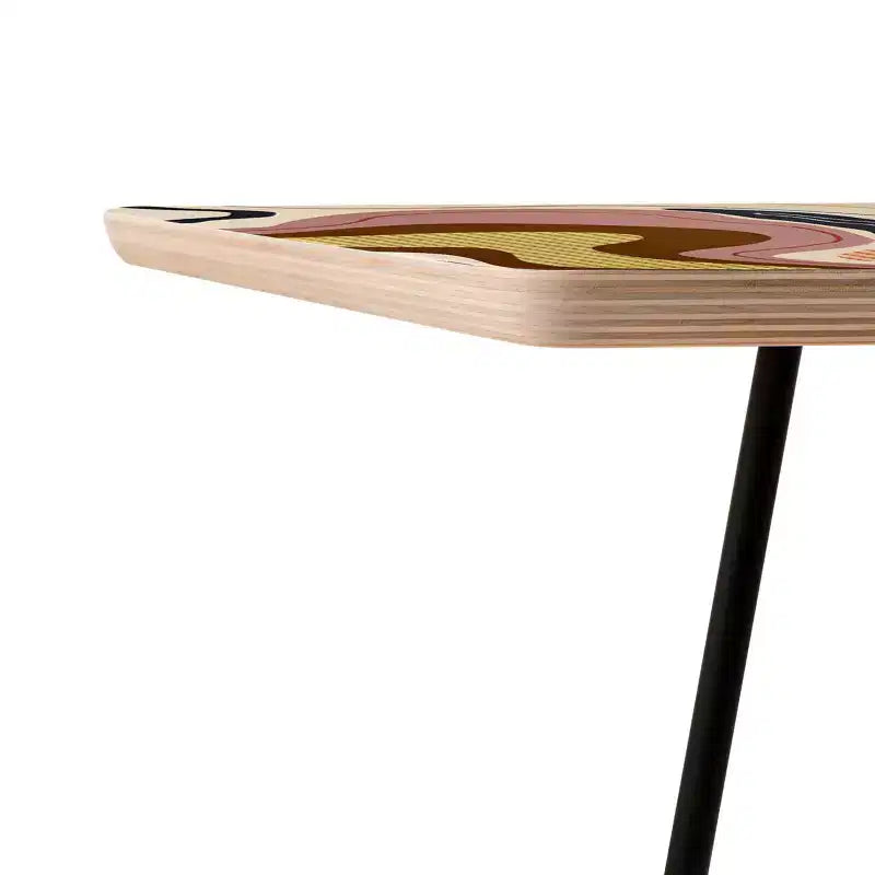 Table d'appoint carrée Retro Fusion