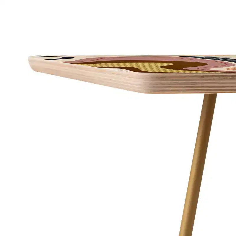 Table d'appoint carrée Retro Fusion