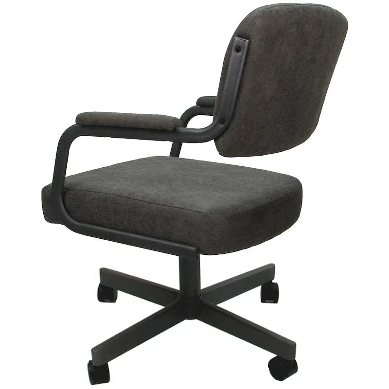 Swivel Kitchen Dining Caster Chair with Wheels - M-110 - N/A