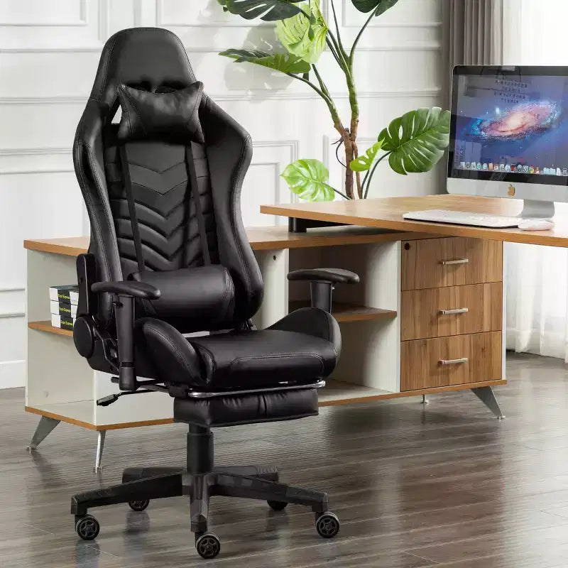 Chaise de jeu GameFitz avec coussin appuie-tête