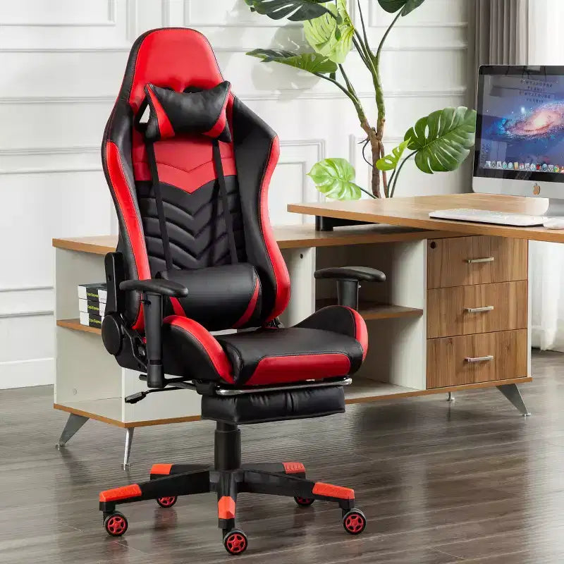 Chaise de jeu GameFitz avec coussin appuie-tête