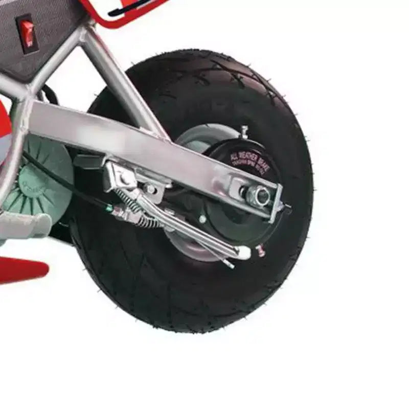 Razor 24 Volt Mini Electric Bike 1 Speed Dirt Racing Motorcycle Pocket Rocket with 10 Pneumatic Tires, Speeds up to 15 MPH, Ages 13 Plus, 2 Pack, Red