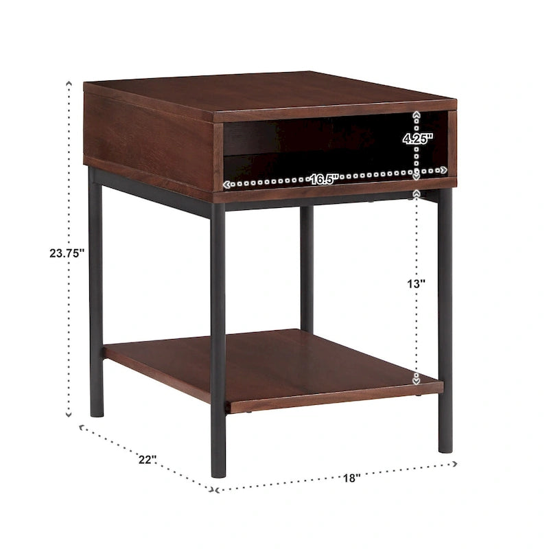 Elio Two-Tone Lift-Top Rectangular Tables by iNSPIRE Q Modern