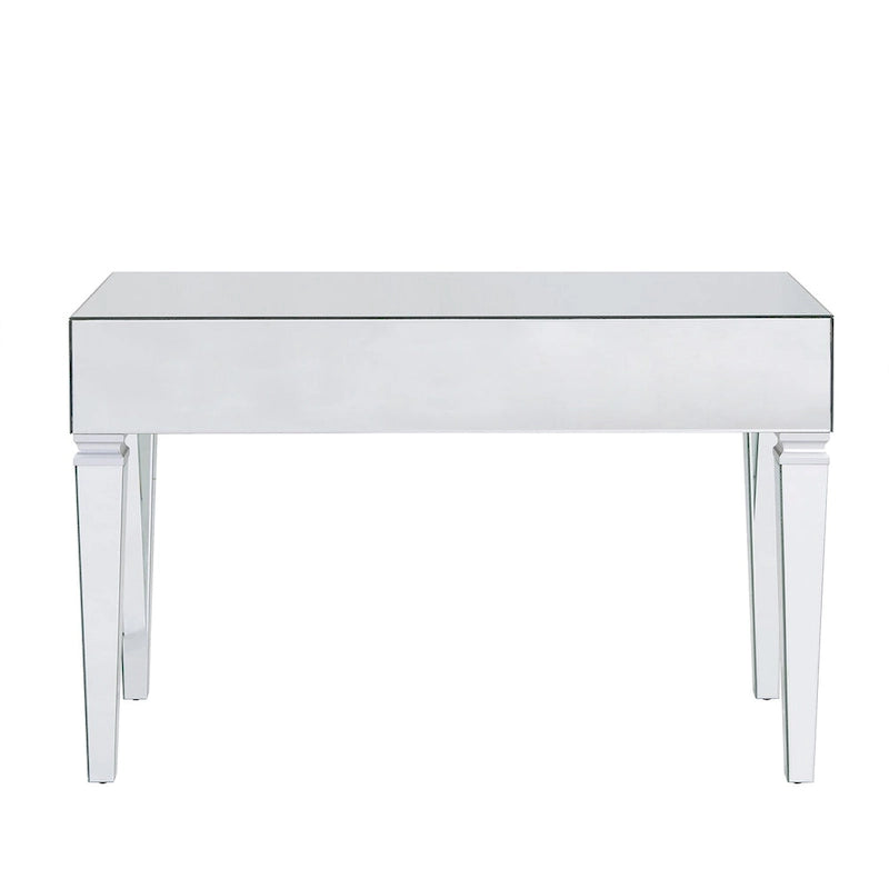 Dakota Silver Mirrored Desk