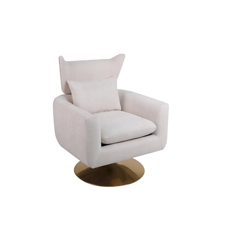 Classic Mid-Century 360-Degree Swivel Accent Chair - 29.20 x 29.90 x 36.60