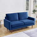 OS Home and Office Furniture 69 Inch Wide Upholstered Sofa with Square Arms
