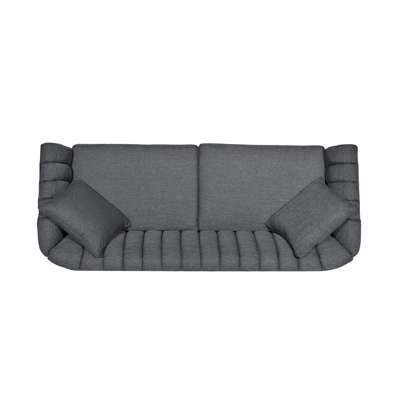 Ansonia Channel-tufted Sofa by Christopher Knight Home