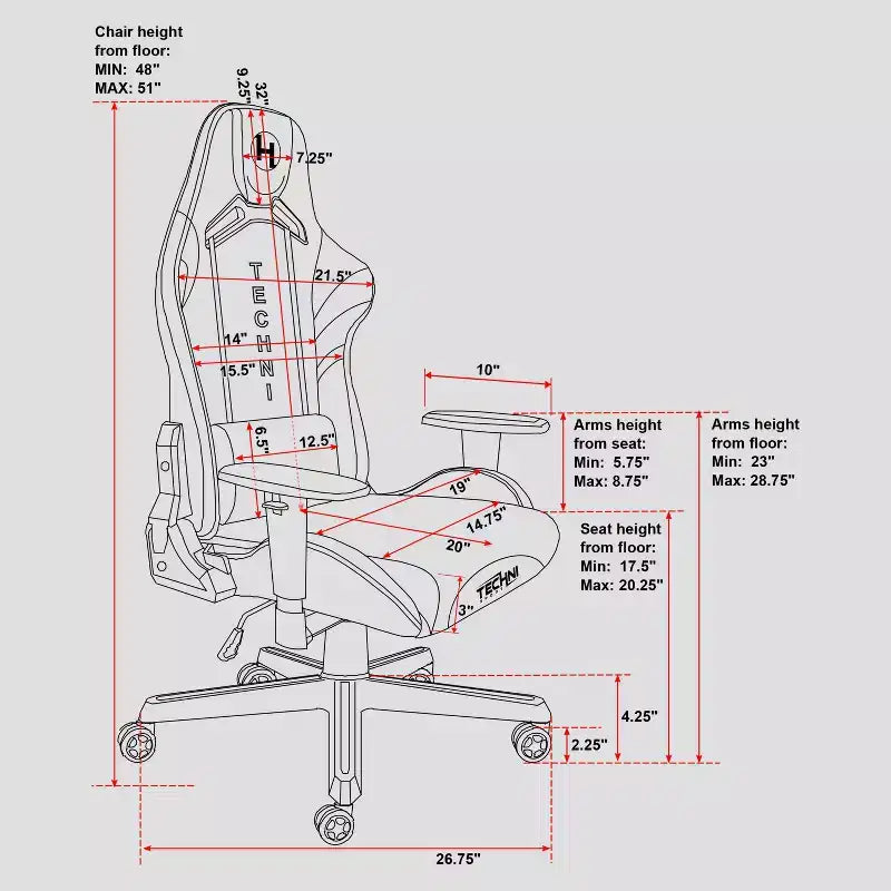 Chaise de jeu en tissu antitache Echo - Techni Sport