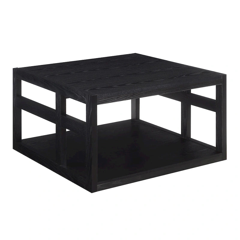 Convenience Concepts Monterey Square Coffee Table with Shelf