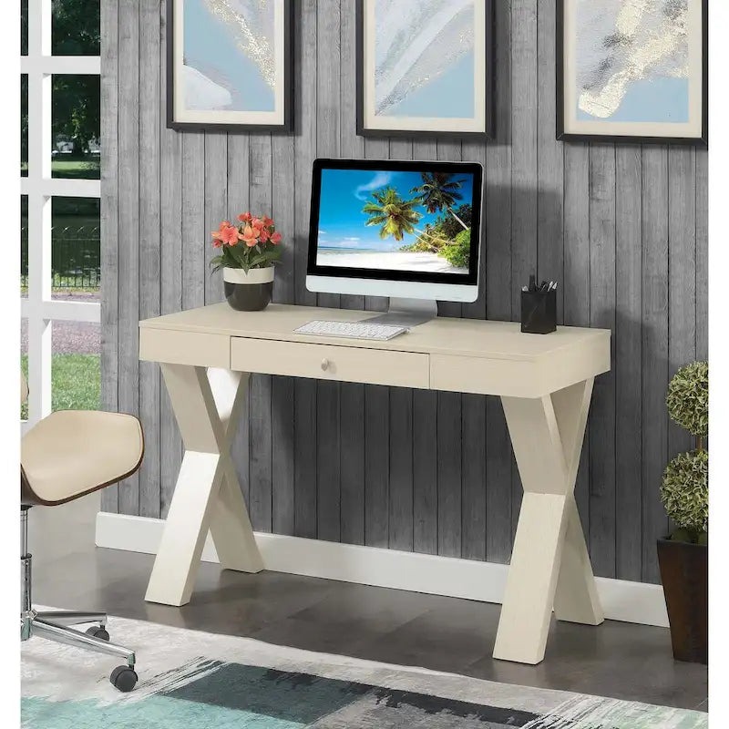 Convenience Concepts Newport Desk with Drawer