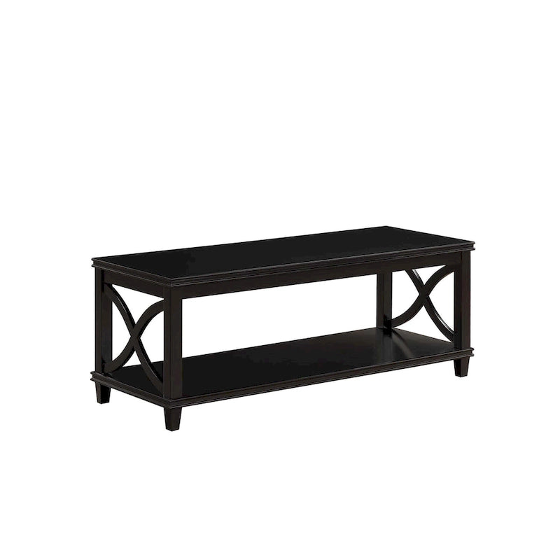 Convenience Concepts Florence Coffee Table with Shelf