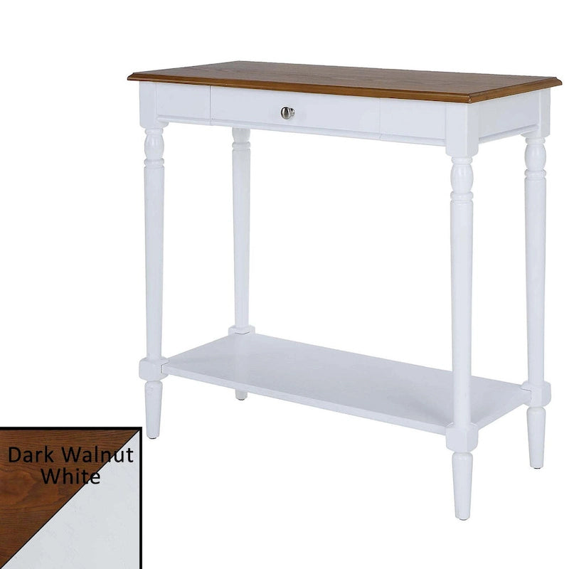 Console de couloir 1 tiroir avec étagère French Country de Convenience Concepts