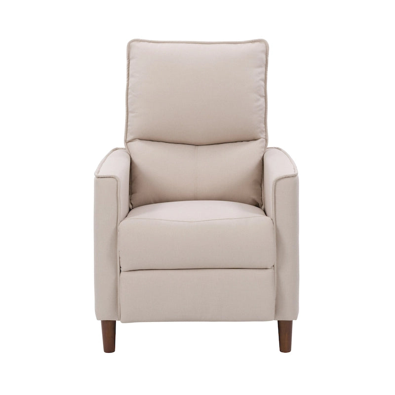 High-Leg Manual Recliner with Footrest