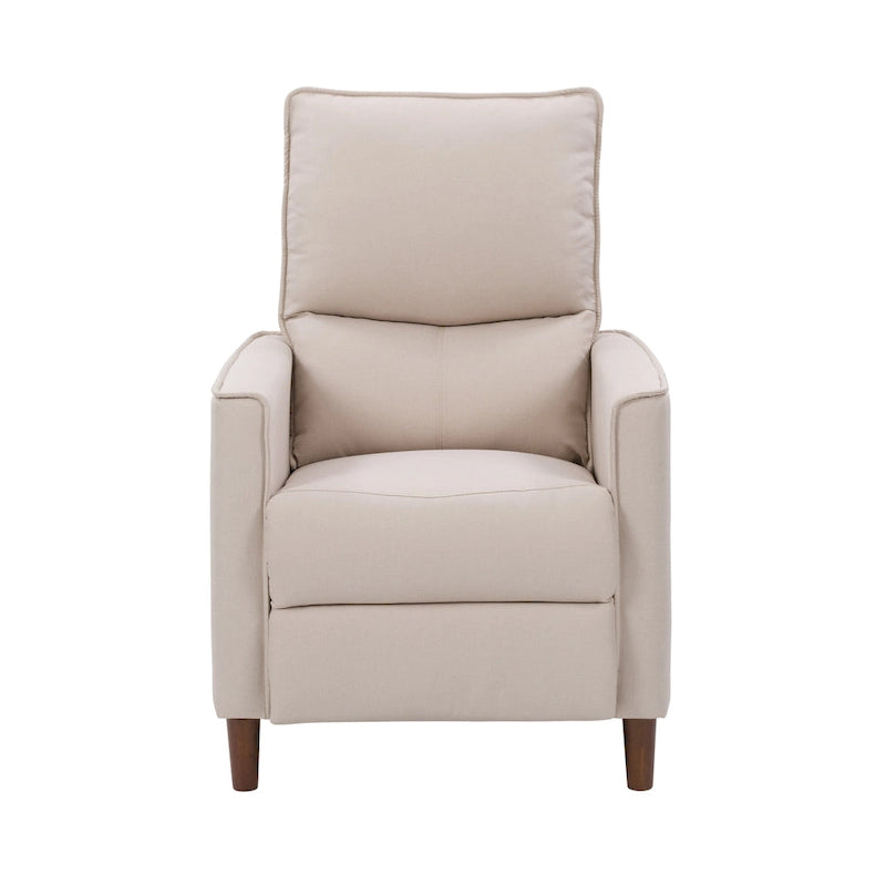 High-Leg Manual Recliner with Footrest