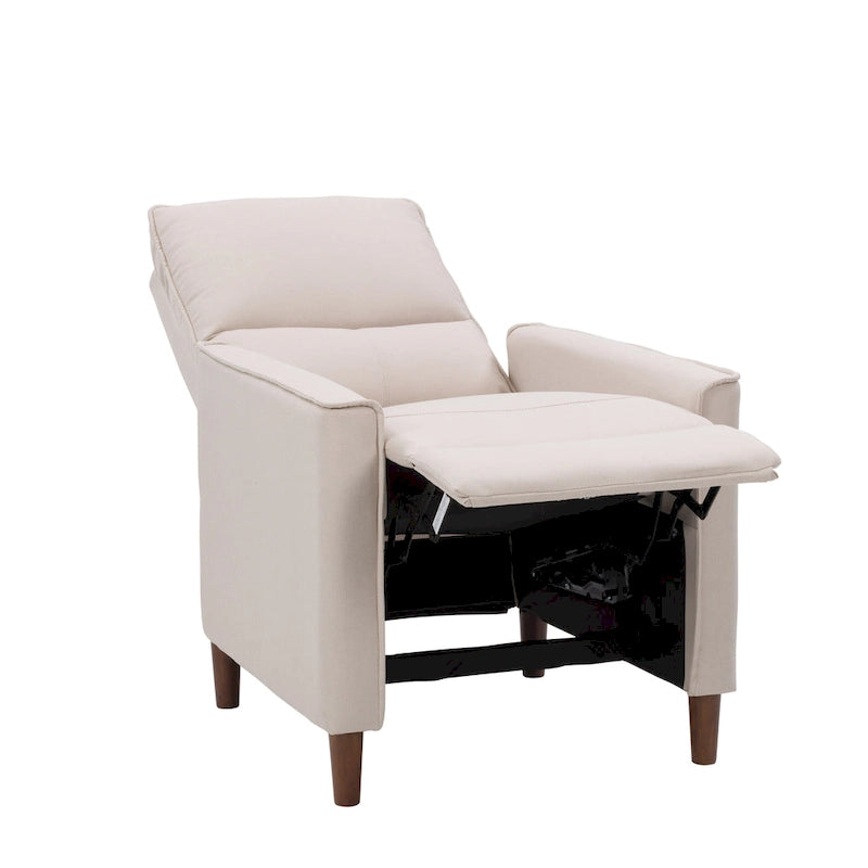 High-Leg Manual Recliner with Footrest