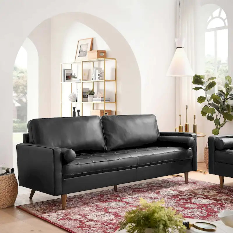 Valour 81  Leather Sofa