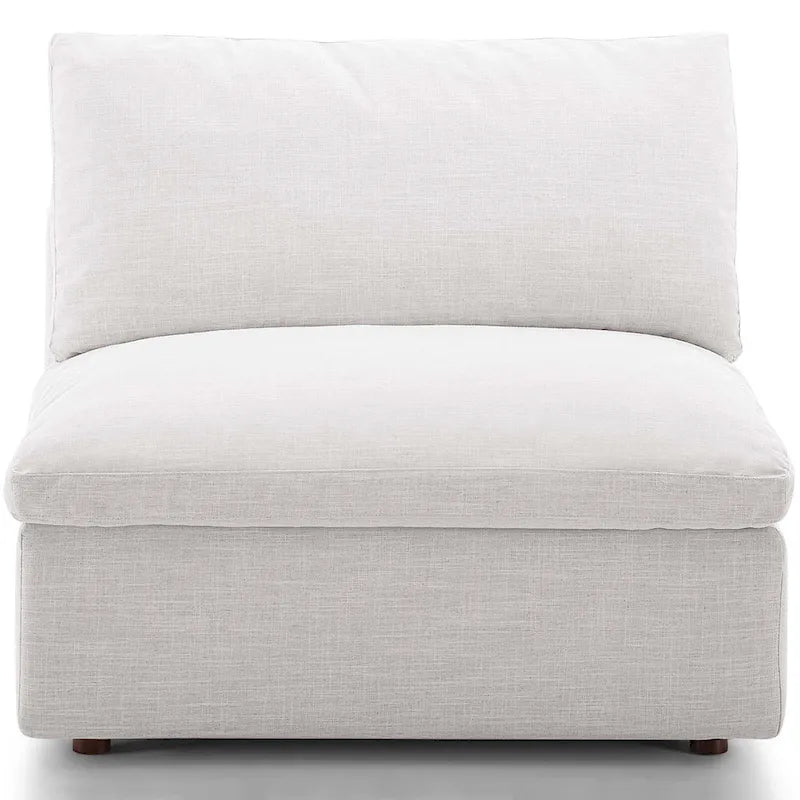 Copper Grove Hrazdan Down-filled Over-stuffed Armless Chair