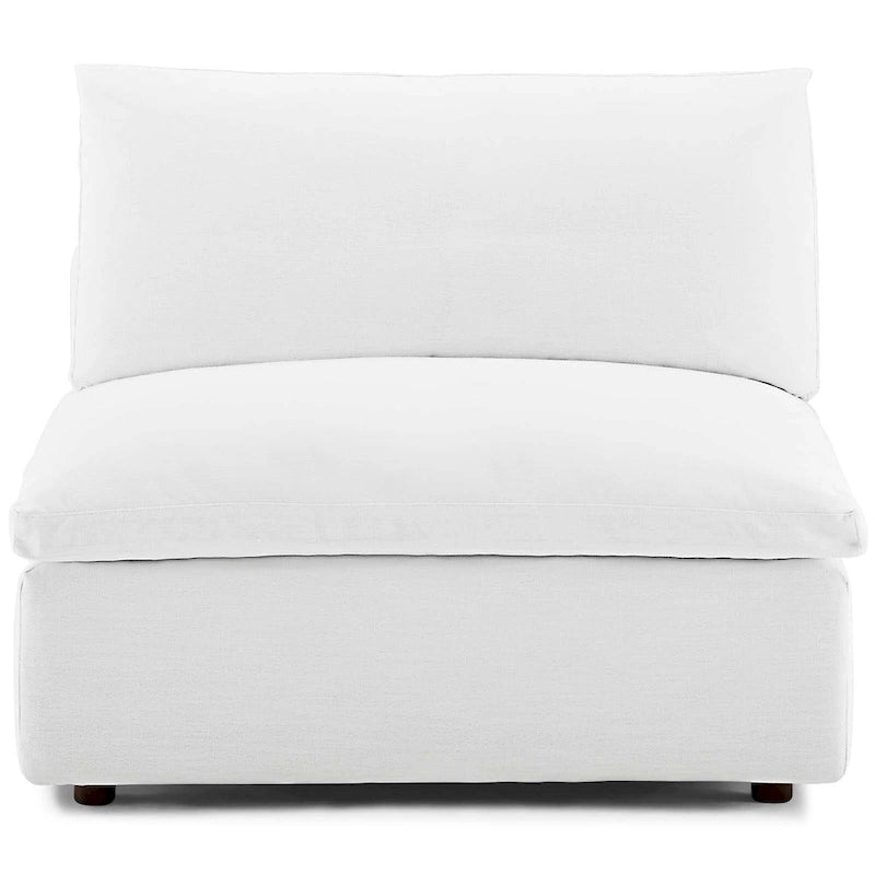 Copper Grove Hrazdan Down-filled Over-stuffed Armless Chair