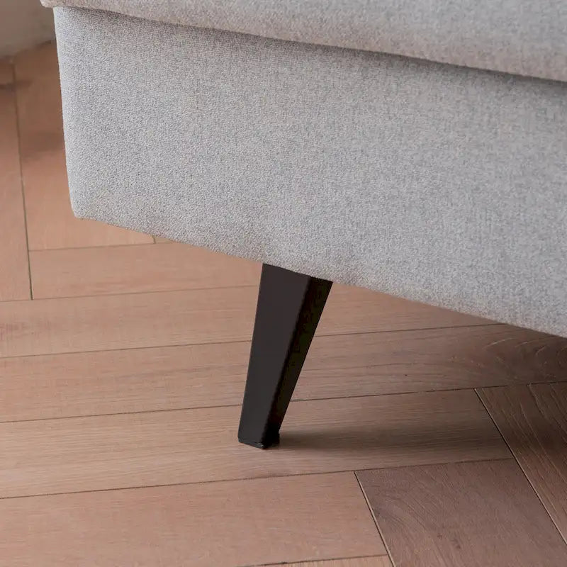 Fabric Upholstered Loveseat Modern Sofa Couch for Living Room Bedroom Apartment