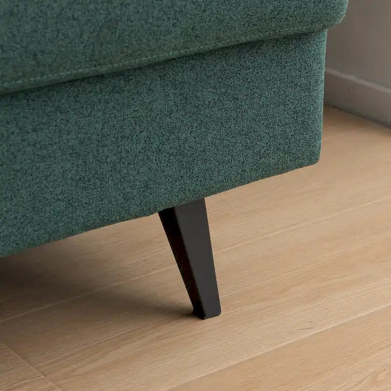 Fabric Upholstered Loveseat Modern Sofa Couch for Living Room Bedroom Apartment