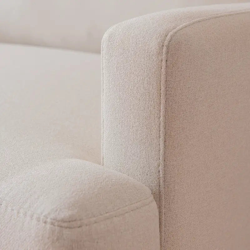 Fabric Upholstered Loveseat Modern Sofa Couch for Living Room Bedroom Apartment