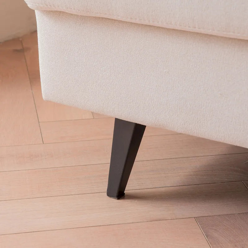 Fabric Upholstered Loveseat Modern Sofa Couch for Living Room Bedroom Apartment