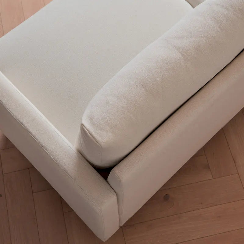 Fabric Upholstered Loveseat Modern Sofa Couch for Living Room Bedroom Apartment